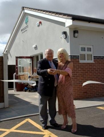 Opening the Village Hall